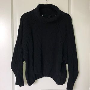 MOON & MADISON - Mock-neck Knit Sweater - M